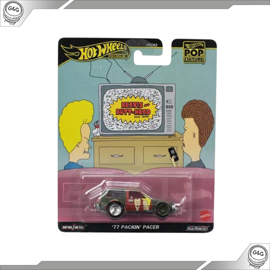 HOT WHEELS '77 PACKIN' PACER *BEAVIS AND BUTT-HEAD* - POP CULTURE MIX 3 2024