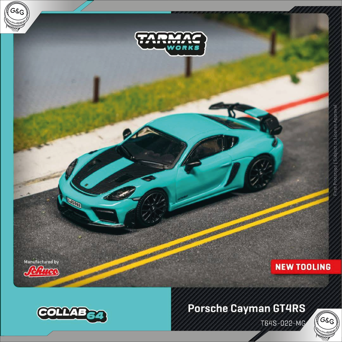 TARMAC - PORSCHE CAYMAN GT4RS