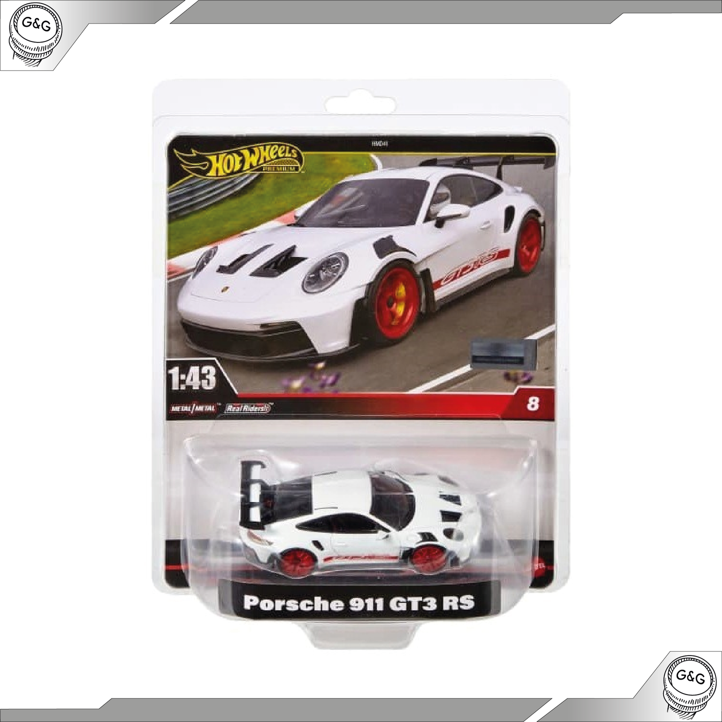 HOT WHEELS 1:43 - PORSCHE 911 GT3 RS