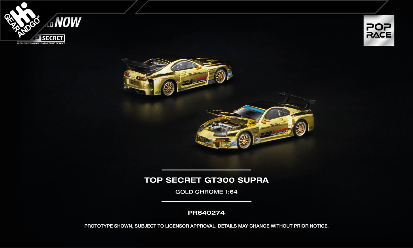 POP RACE 274 - TOP SECRET GT300 SUPRA