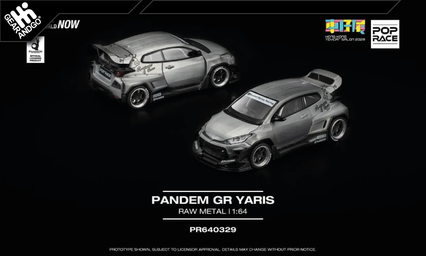 POP RACE 329 - PANDEM GR YARIS