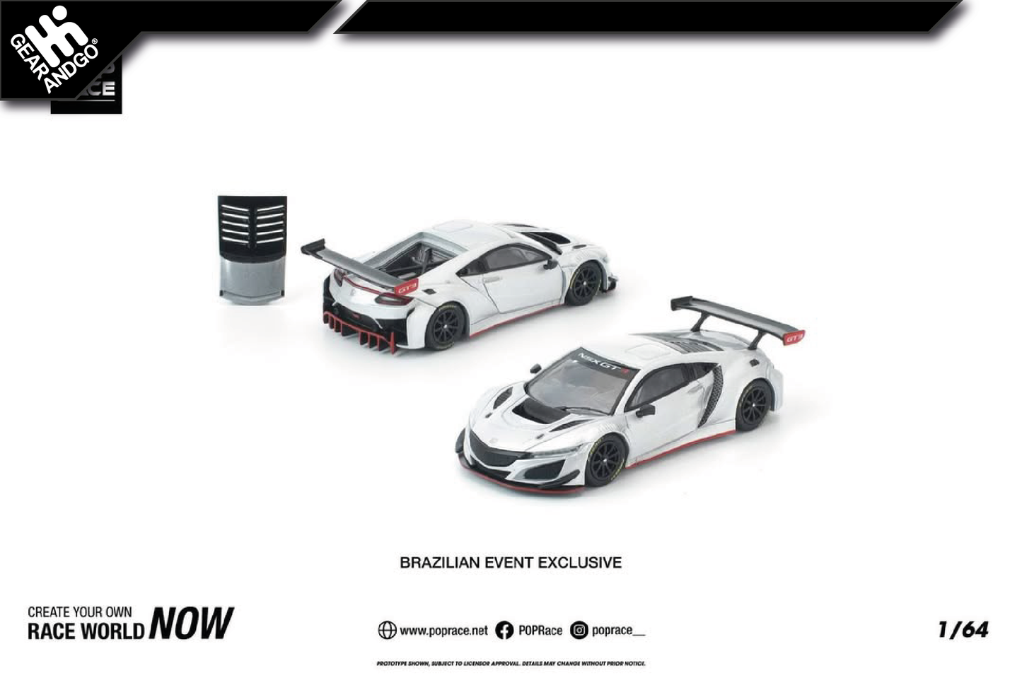 POP RACE 445 - HONDA NSX GT3 EVO22