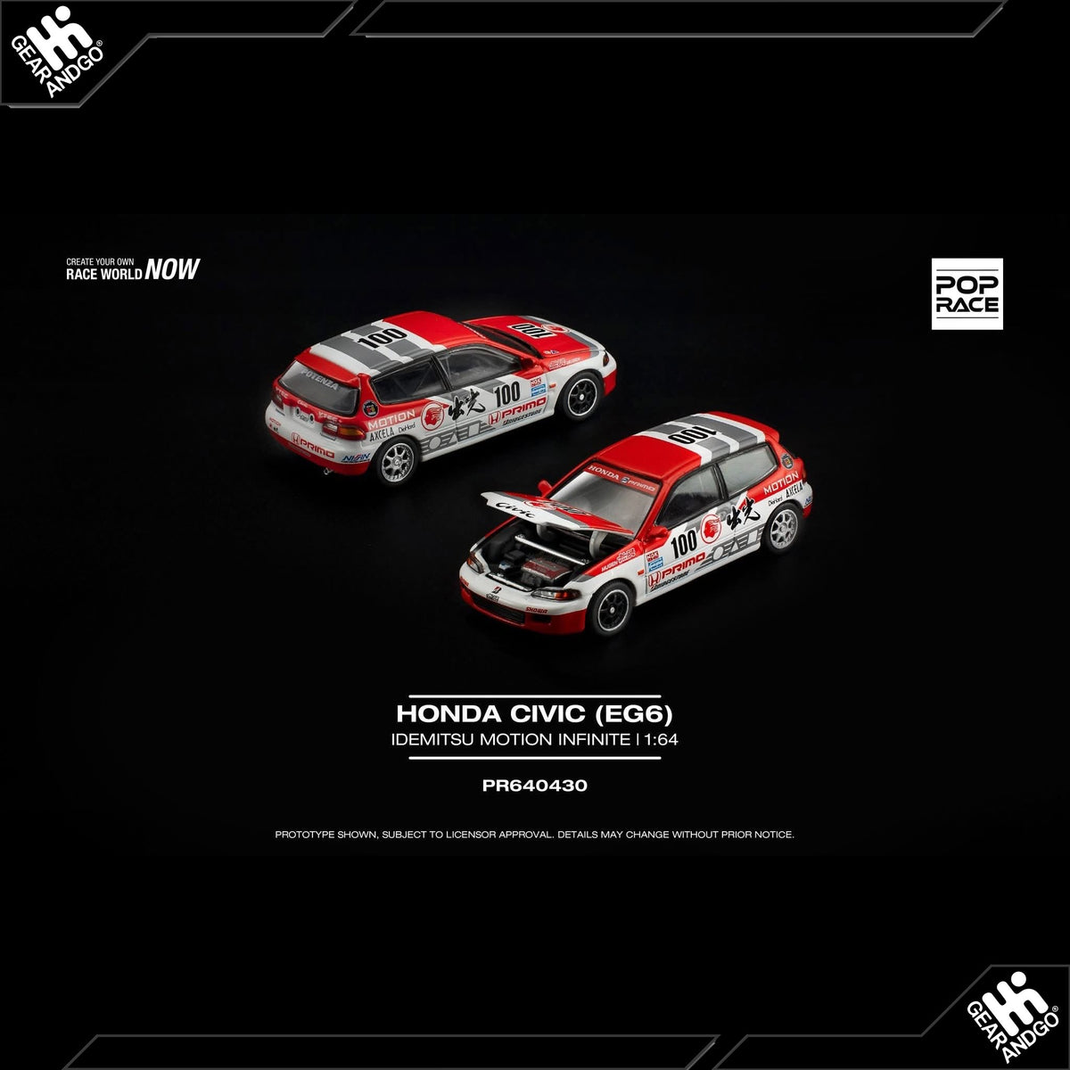 POP RACE 510 - HONDA CIVIC EG6
