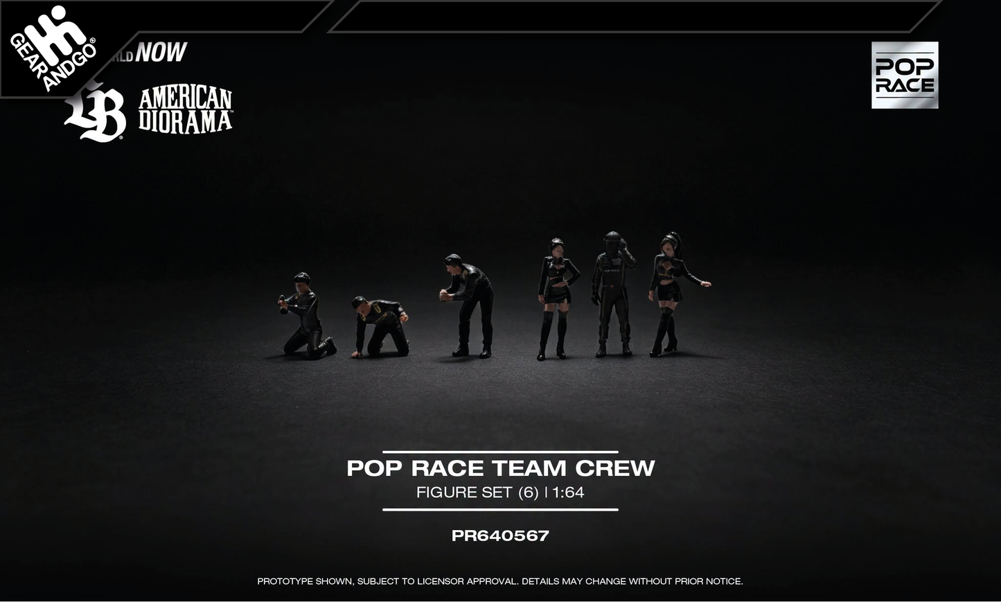POP RACE 567 - POP RACE TEAM CREW