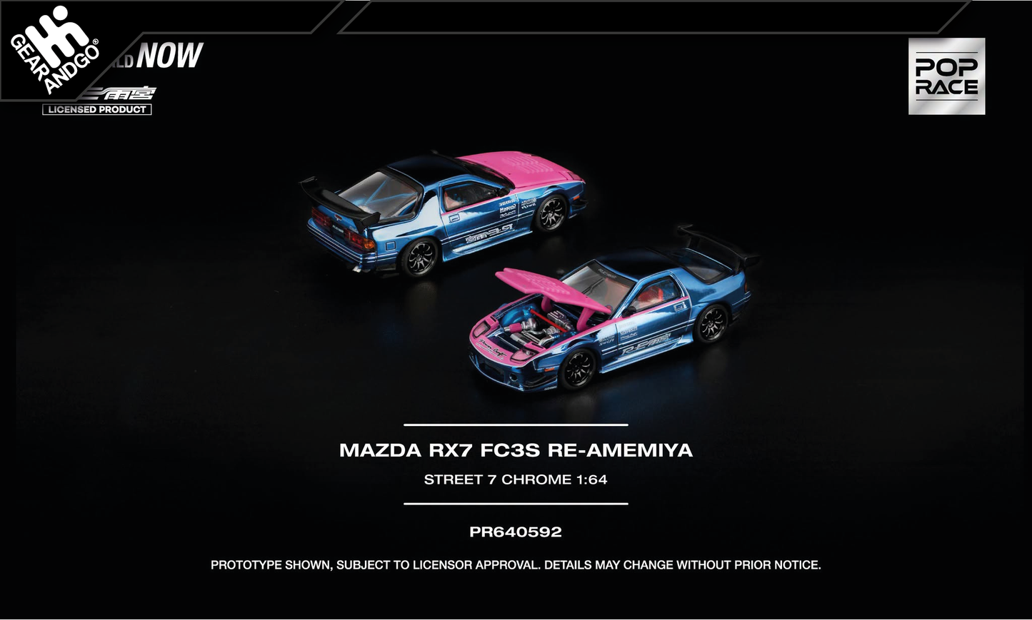 POP RACE 592 - MAZDA RX-7 FC3S RE-AMEMIYA