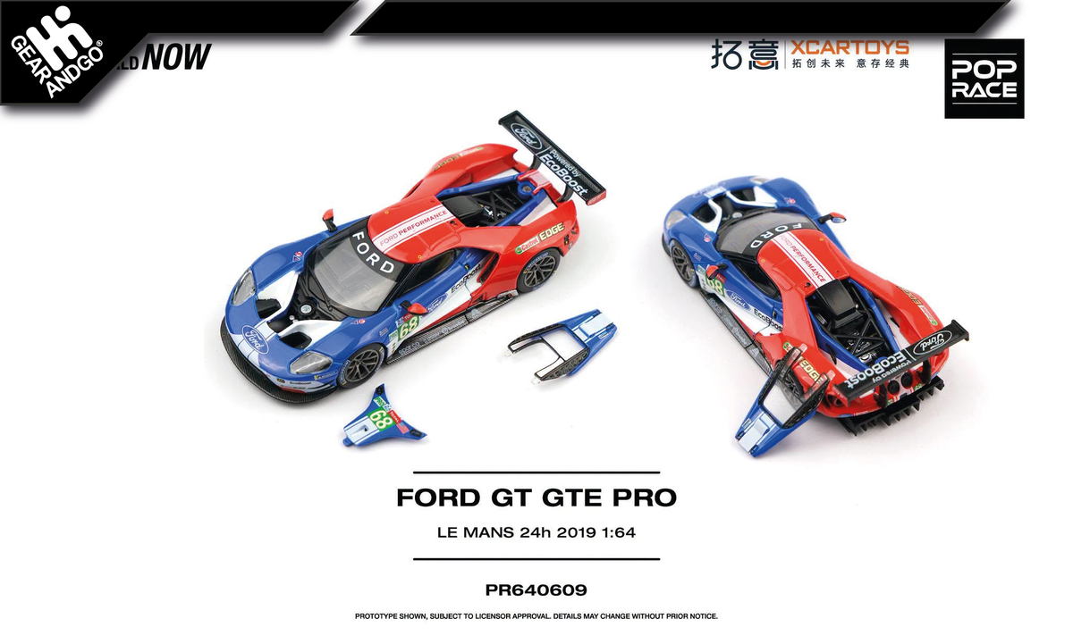 POP RACE 609 - FORD GT GTE PRO *LE MANS 24H 2019*