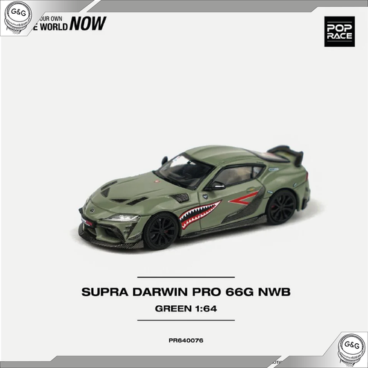 POP RACE SUPRA DARWIN PRO 66G NWB