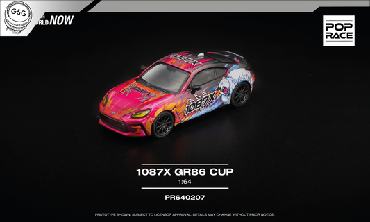 POP RACE - TOYOTA GR86 CUP *1087X*