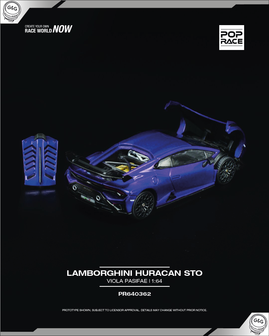 POP RACE - LAMBORGHINI HURACAN STO