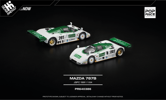 POP RACE - 1991 MAZDA 787B JSPC