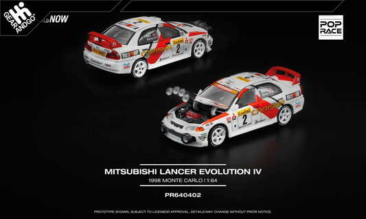 POP RACE - MITSUBISHI LANCER EVOLUTION IV