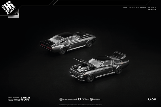 POP RACE - SHELBY MUSTANG GT500 *THE DARK CHROME SERIES*