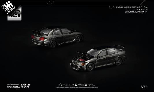 POP RACE 013 - LANCER EVOLUTION IV *THE DARK CHROME SERIES*