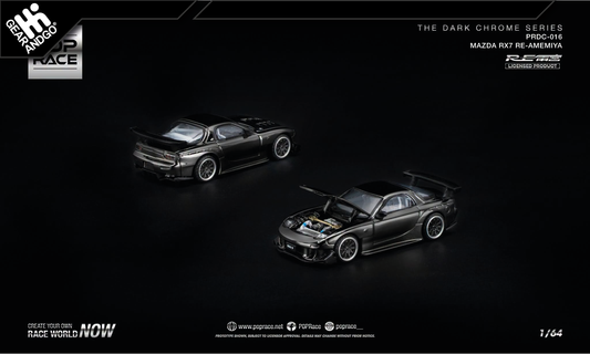 POP RACE 016 - MAZDA RX7 RE-AMEMIYA *THE DARK CHROME SERIES*