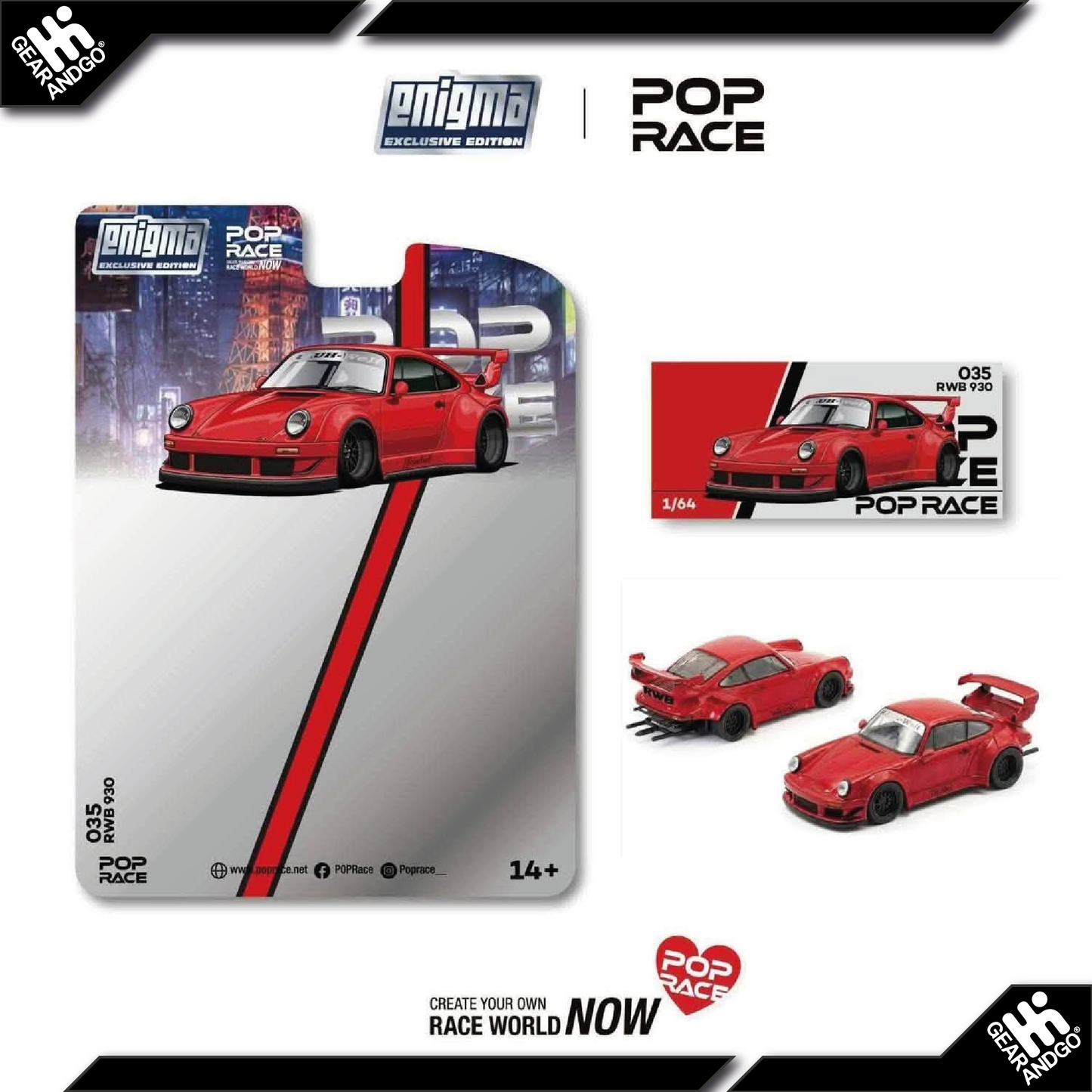 POP RACE 035 - RWB 930