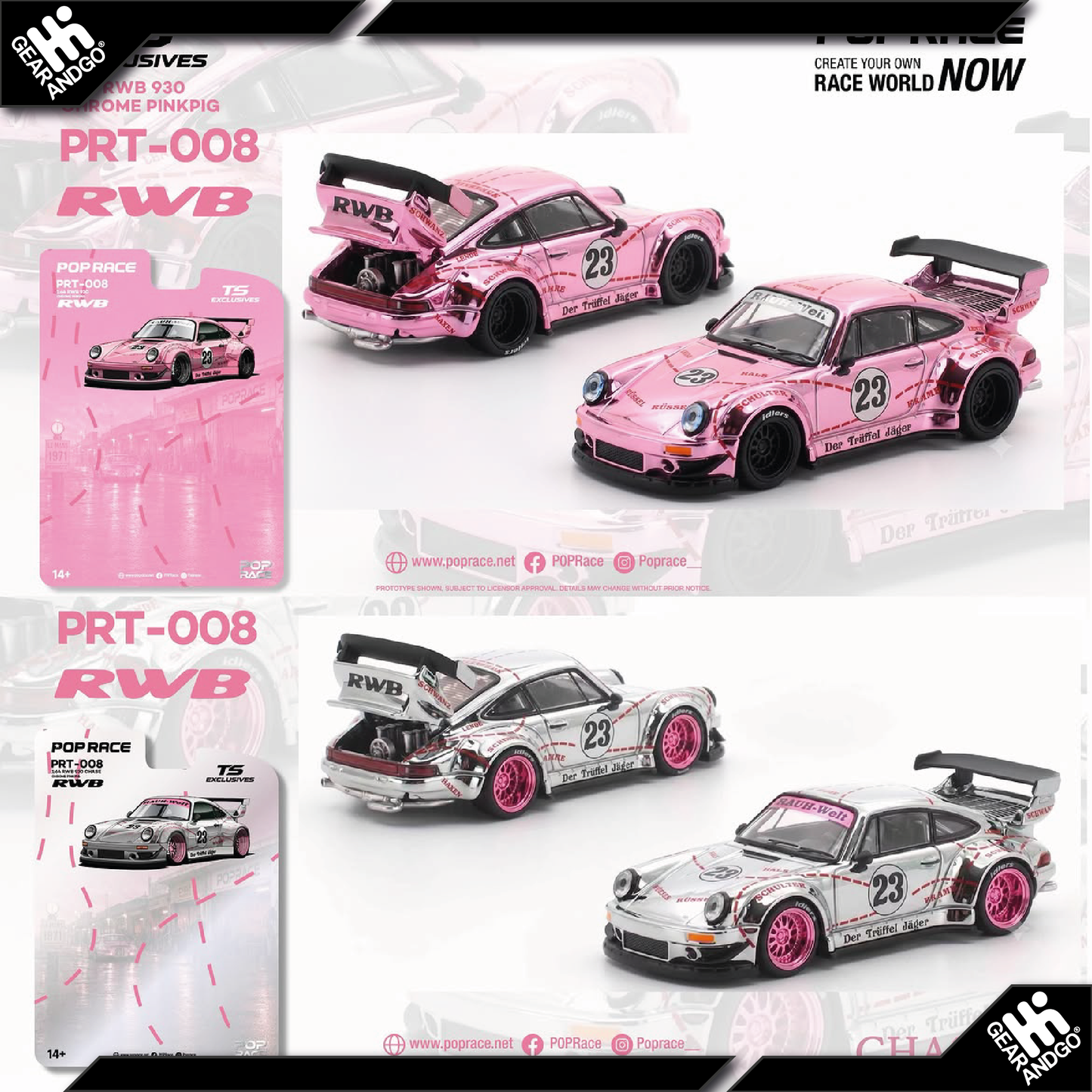 POP RACE 008 - RWB 930 *TOKYO STATION EXCLUSIVES*