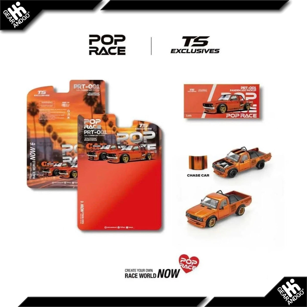 POP RACE PRT-001 - PANDEM 620 PICKUP