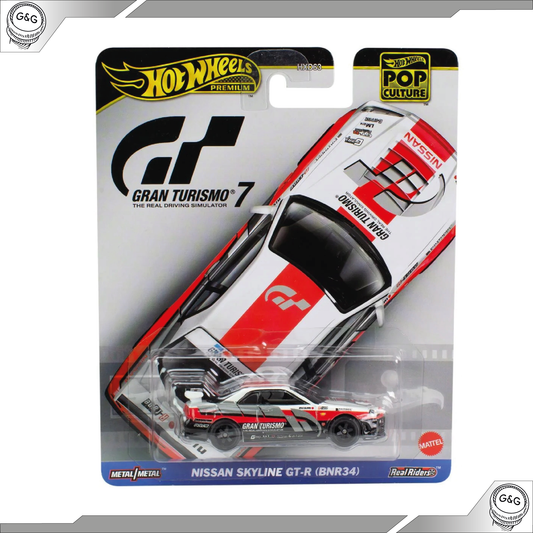 HOT WHEELS NISSAN SKYLINE GT-R R34 *POP CULTURE*