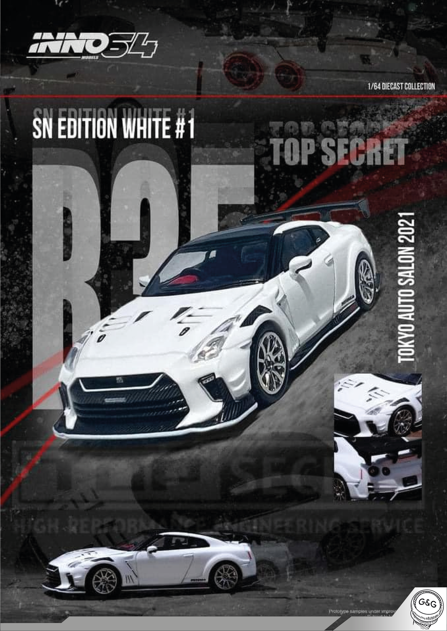 INNO64 NISSAN R35 TOKYO AUTO SALON 2021