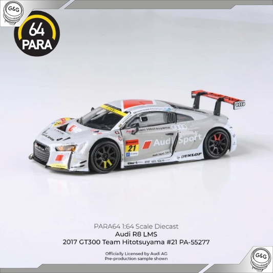 PARA64 2017 AUDI R8 LMS #21 GT300 TEAM HITITSUYAMA LHD