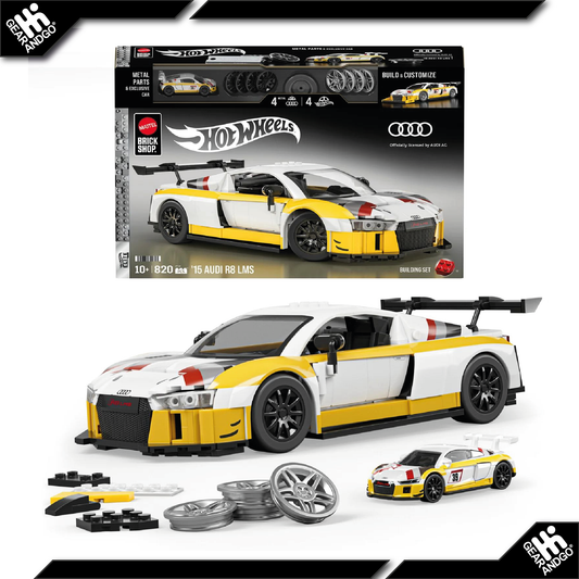 HOT WHEELS BRICK SHOP - 1/18 15' AUDI R8 LMS