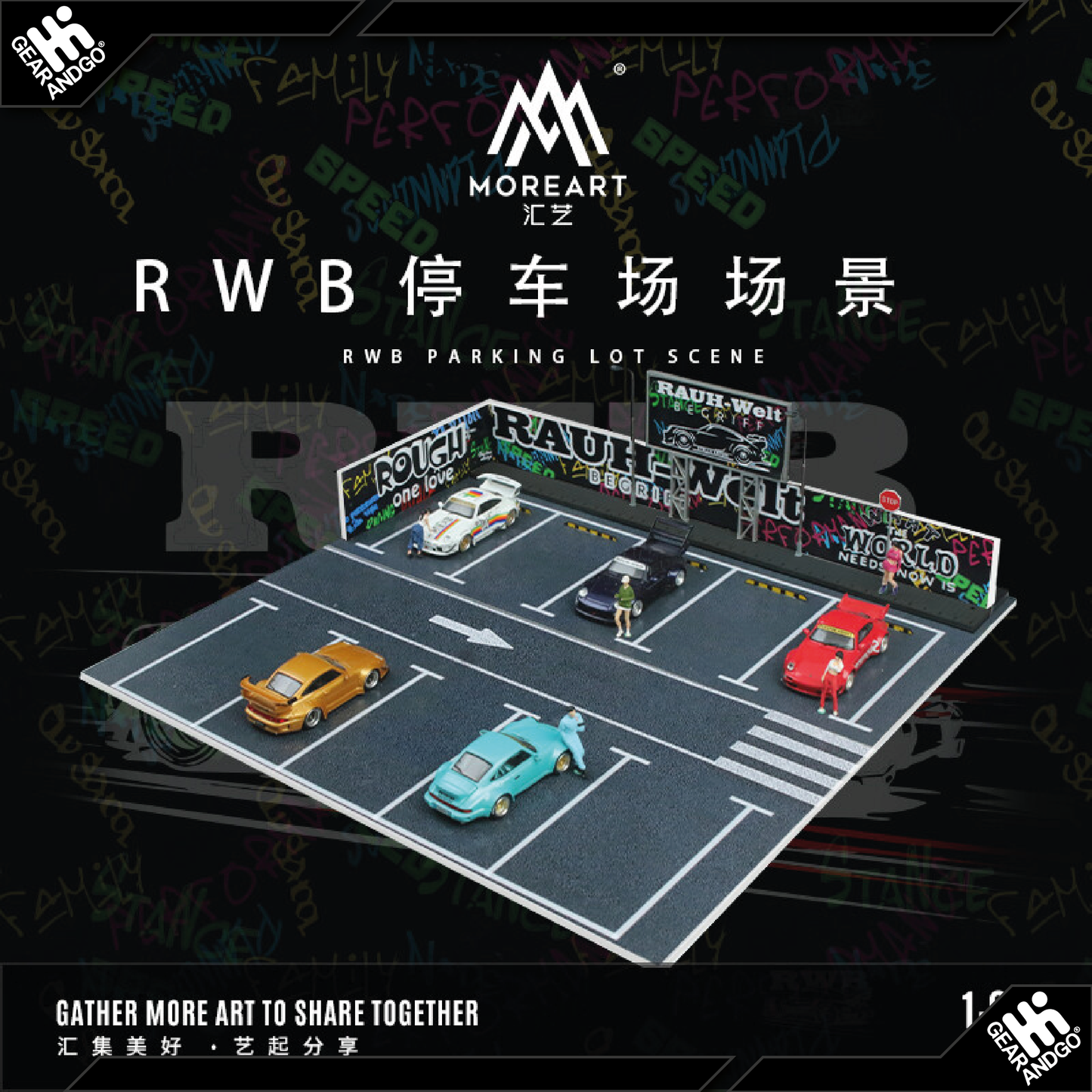 BLACK BOX DIORAMA - RWB PARKING LOT