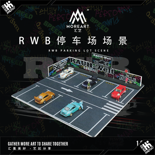 BLACK BOX DIORAMA - RWB PARKING LOT