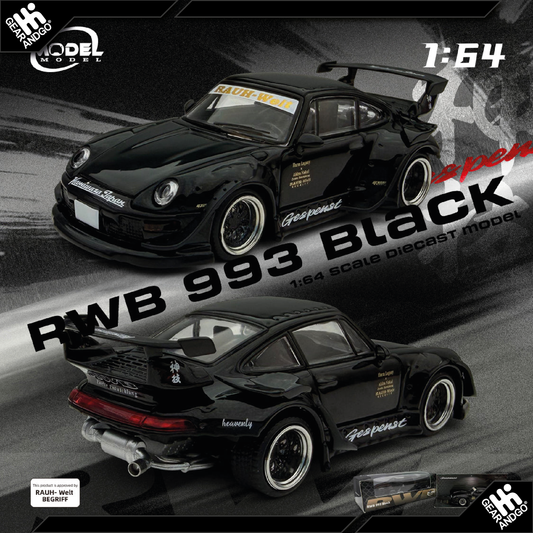 MODEL MODEL - RWB 993 BLACK