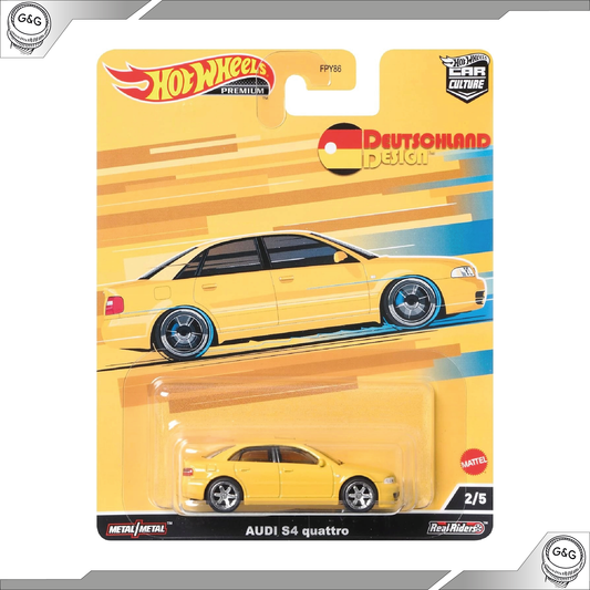 HOT WHEELS DEUTSCHLAND DESIGN - AUDI S4 QUATTRO