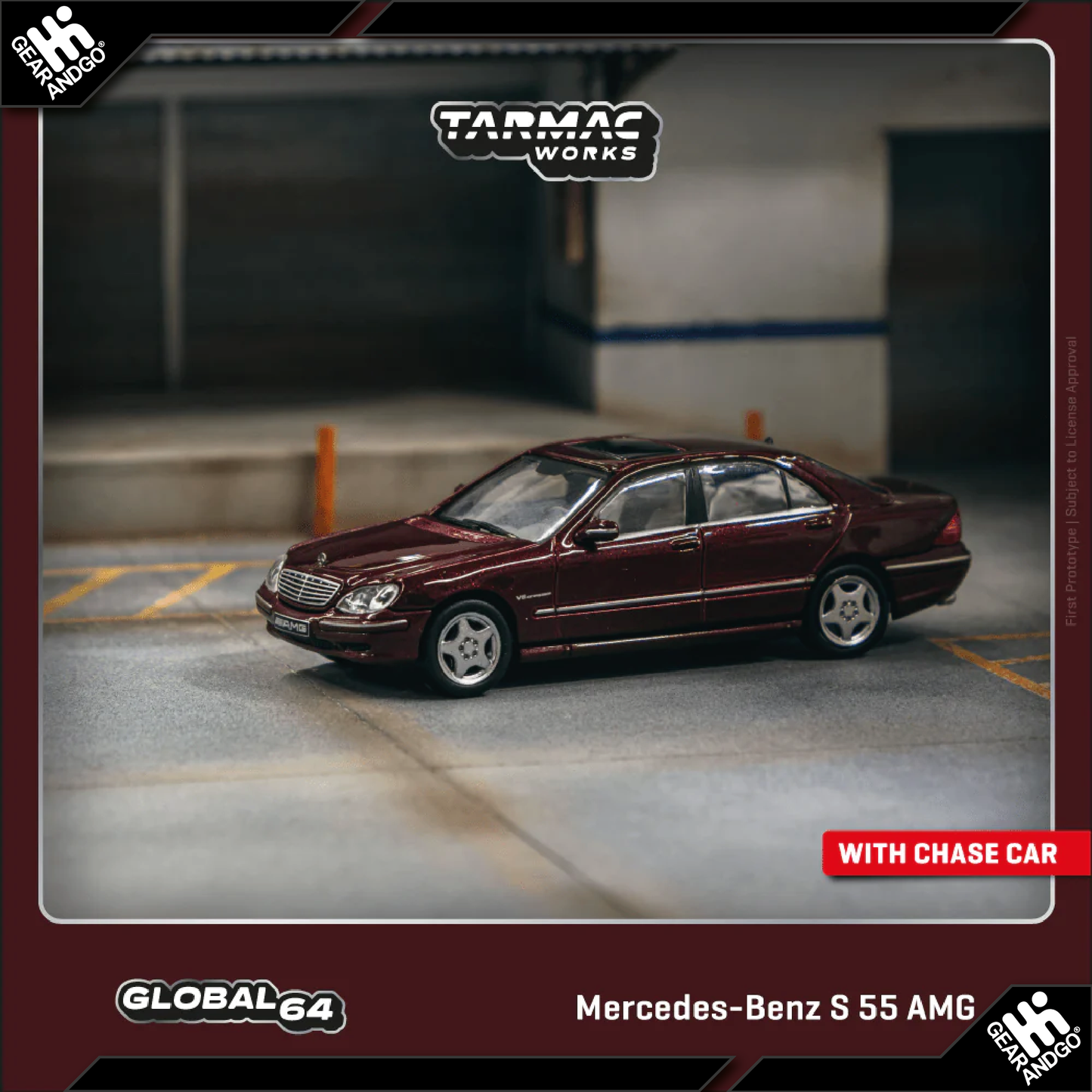 TARMAC - MERCEDES-BENZ S55 AMG