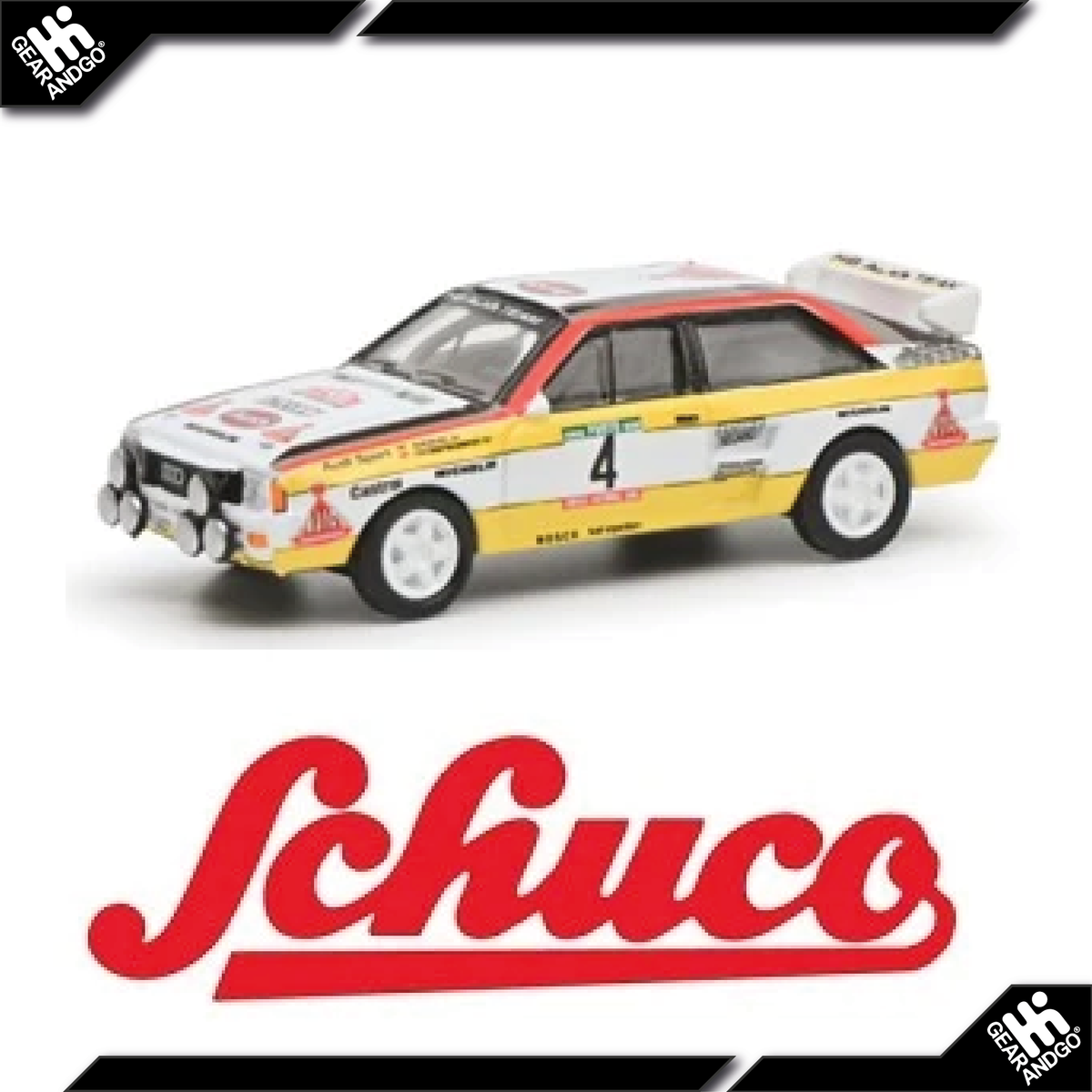 SCHUCO - AUDI QUATTRO #4 RALLY PORTUGAL 1984