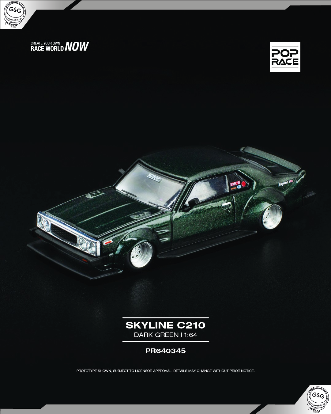 POP RACE - SKYLINE C210