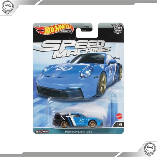 HOT WHEELS SPEED MACHINES - PORSCHE 911 GT3