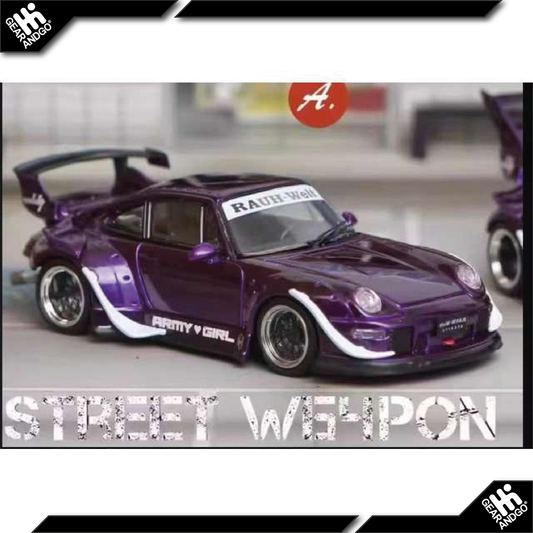 STREET WARRIOR - PORSCHE RWB 993 WITH LOW TAIL