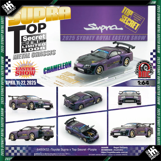 BM CREATIONS TOYOTA SUPRA TOP SECRET *AUSTRALIA LIMITED*