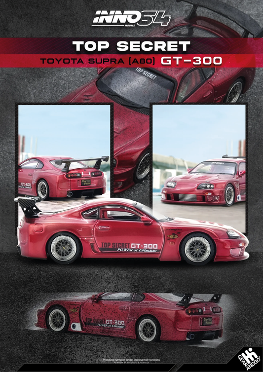 INNO64 - TOP SECRET TOYOTA SUPRA (A80) GT-300