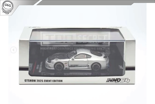 INNO64 TOYOTA SUPRA (A80) GT400 *TOP SECRET* GTSHOW 2025 EVENT EDITION