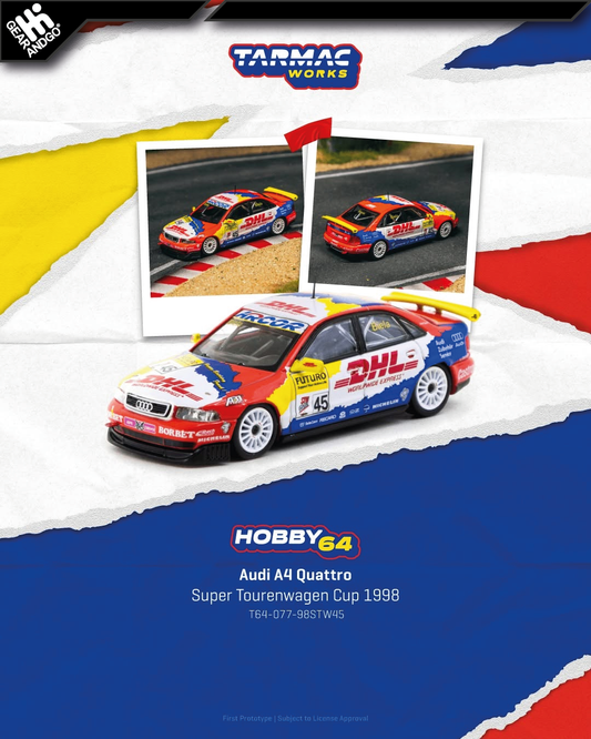 TARMAC - 1998 AUDI A4 QUATTRO #45 FRANK BIELA SUPER TOURENWAGEN CUP