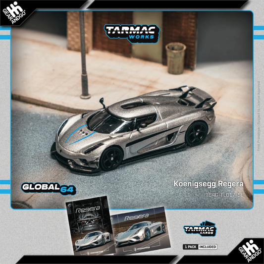 TARMAC - KOENIGSEGG REGERA + KARTIČKY