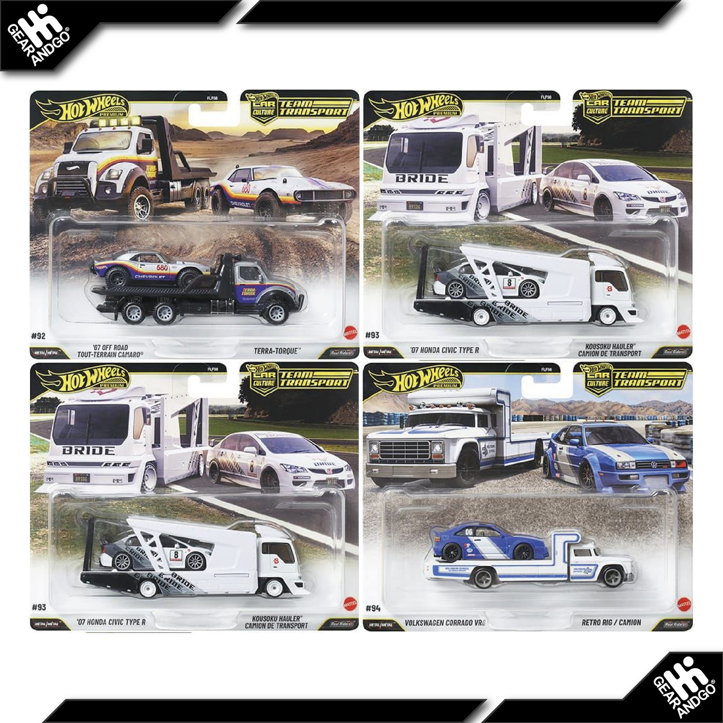 HOT WHEELS TEAM TRANSPORT - MIX 3 - 2026