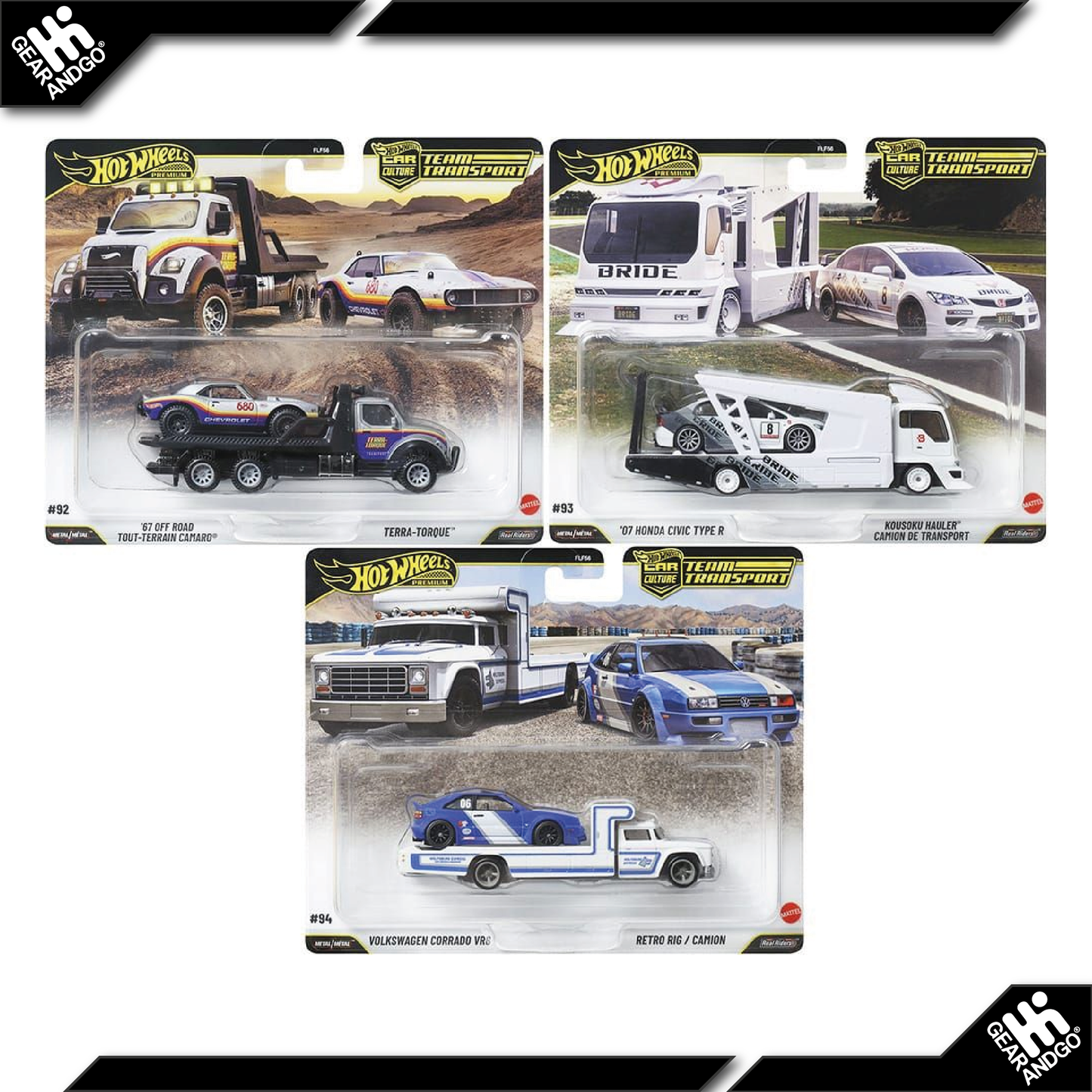HOT WHEELS TEAM TRANSPORT - MIX 3 - 2026