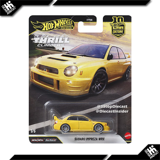 HOT WHEELS THRILL CLIMBERS - SUBARU IMPREZA WRX