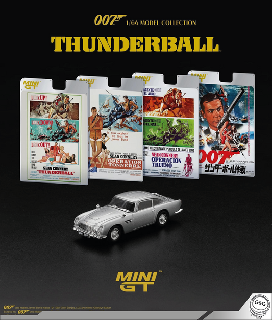 MINI GT 901 - 1965 ASTON MARTIN DB5 *THUNDERBALL*