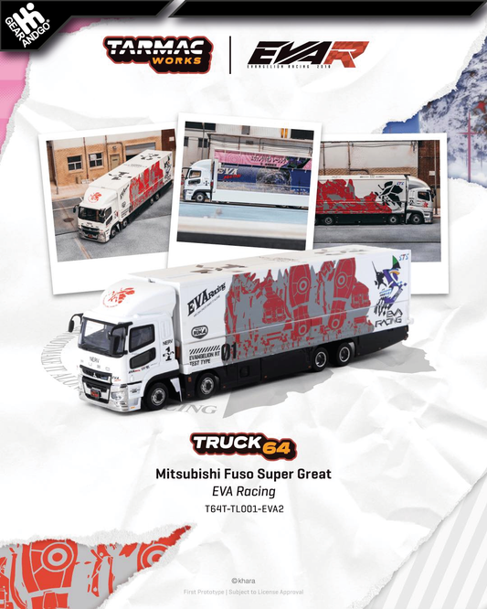 TARMAC - MITSUBISHI FUSO SUPER GREAT *EVA RACING*