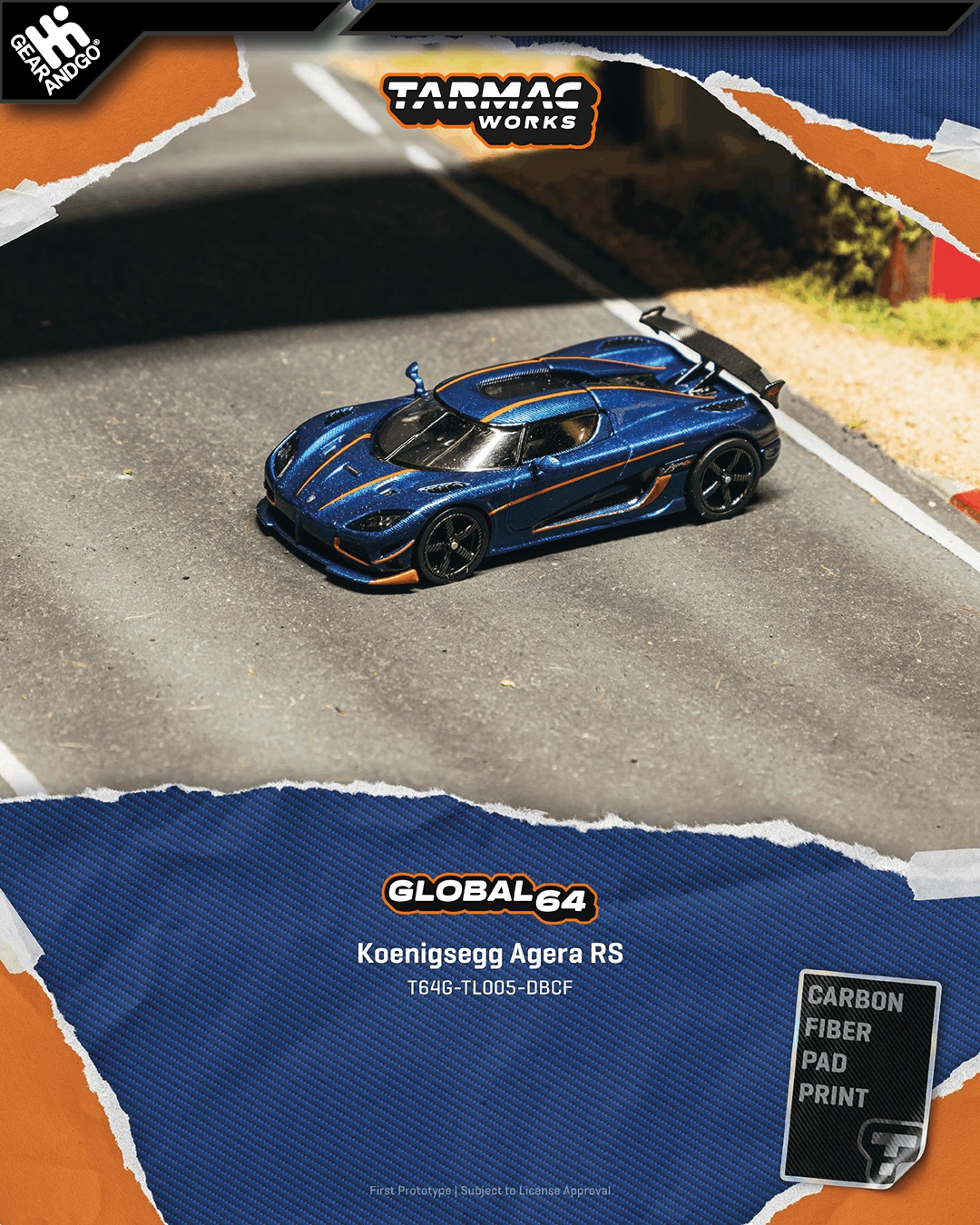 TARMAC - KOENIGSEGG AGERA RS