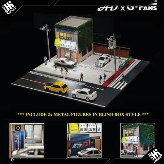 AMERICAN DIORAMA X G-FANS TOFU SHOP DIORAMA