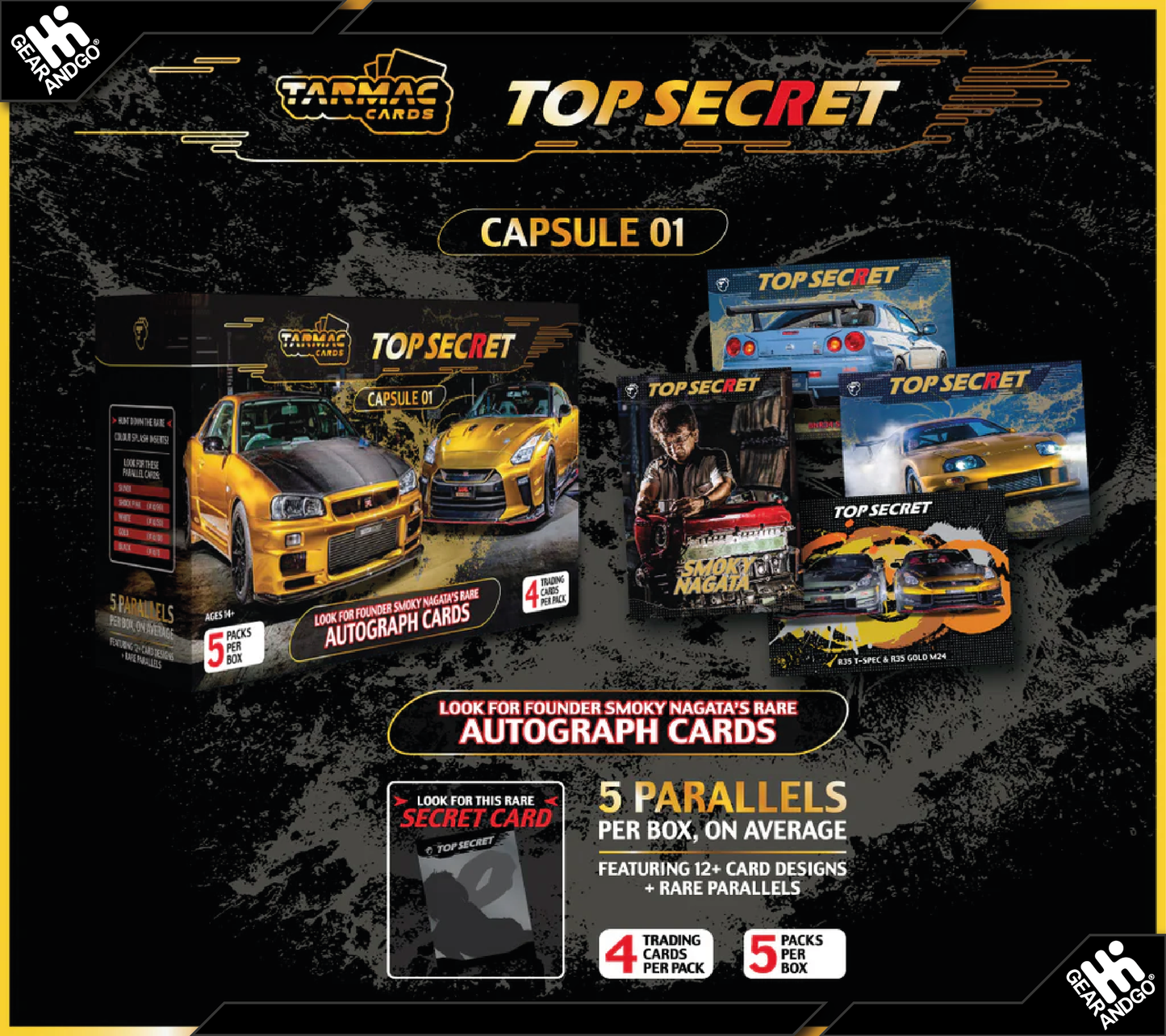 TARMAC - TOP SECRET CARDS VOL.01.