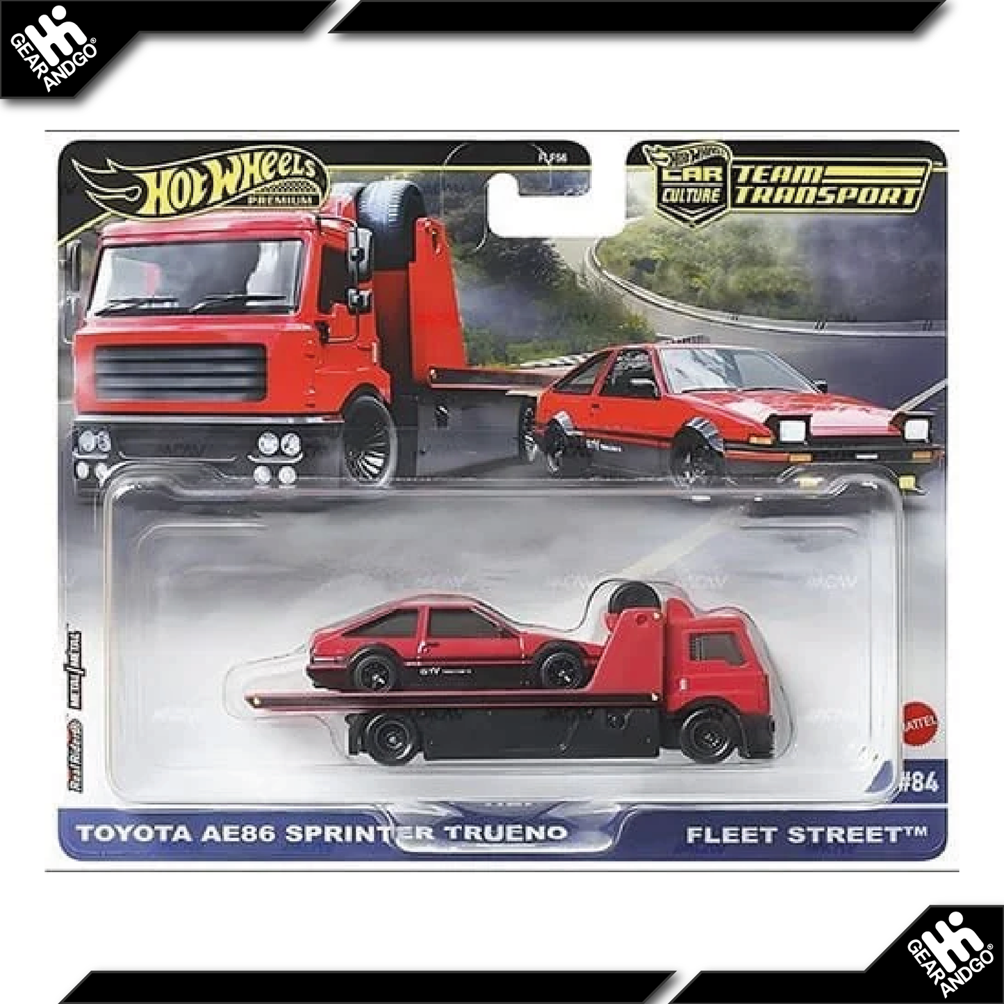 HOT WHEELS TEAM TRANSPORT - TOYOTA AE86 SPRINTER TRUENO