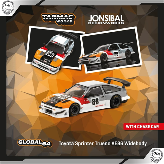 TARMAC TOYOTA SPRINTER TRUENO AE86 WIDEBODY