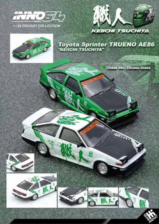 INNO64 - TOYOTA SPRINTER TRUENO AE86 *KEIICHI TSUCHIYA*